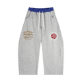 Plaid Waistband Barrel Sweatpants