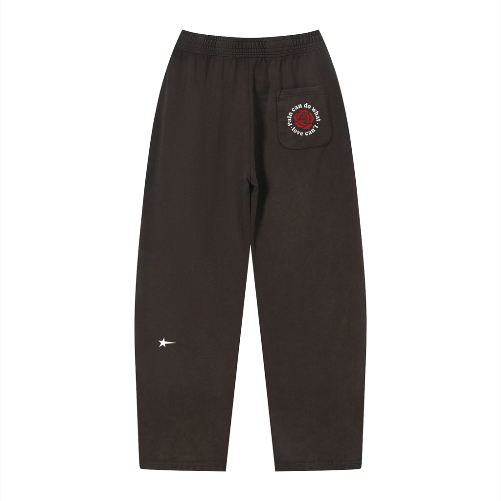 Unisex Vintage Wash Loose Sweatpants