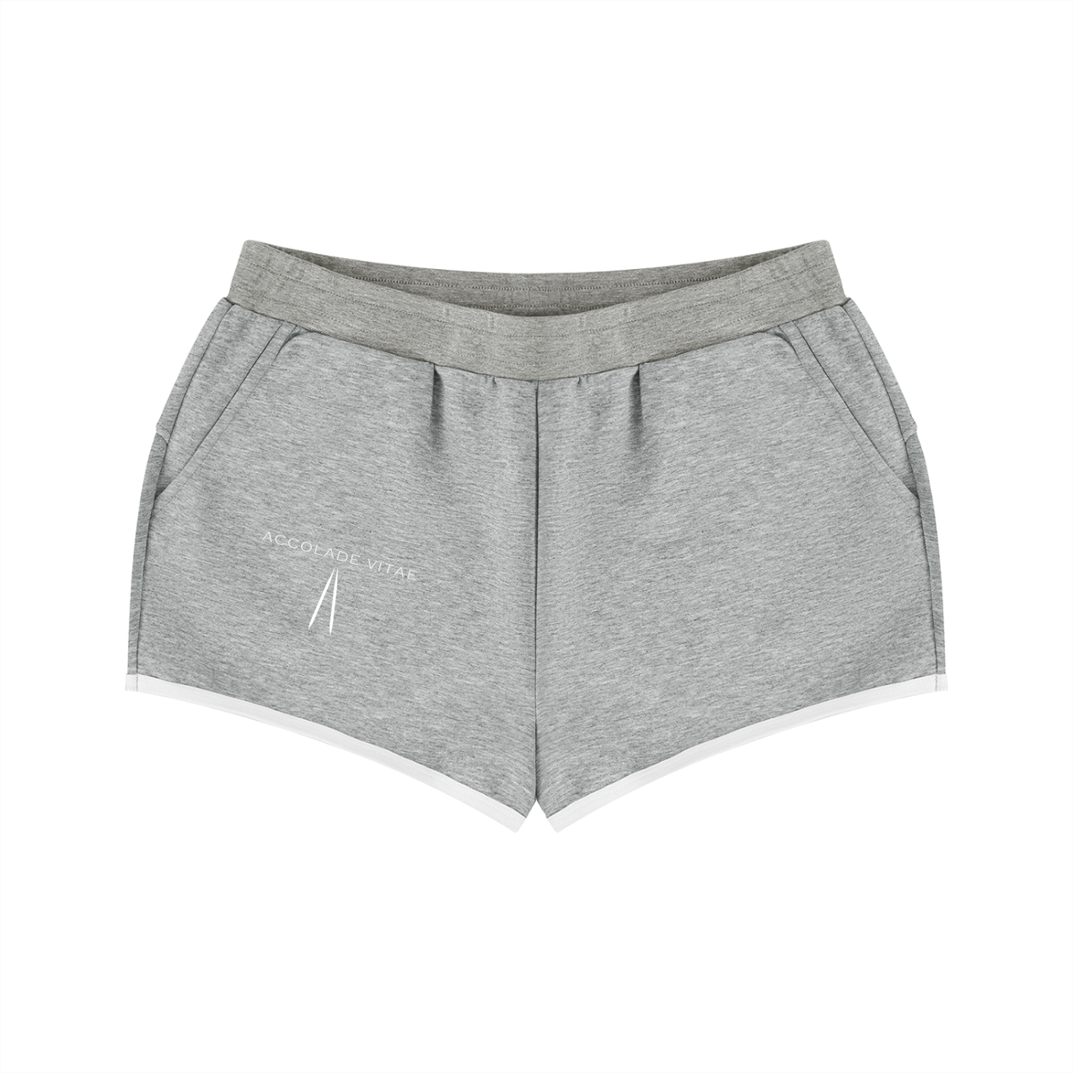 Women's Retro Contrast Binding Shorts