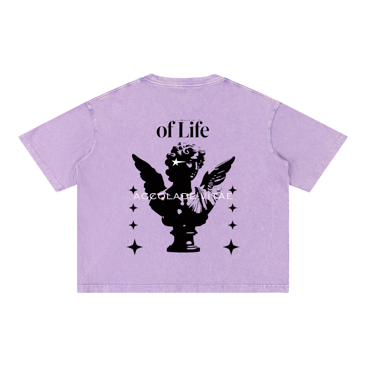 Mineral Wash Boxy Cotton T-Shirt