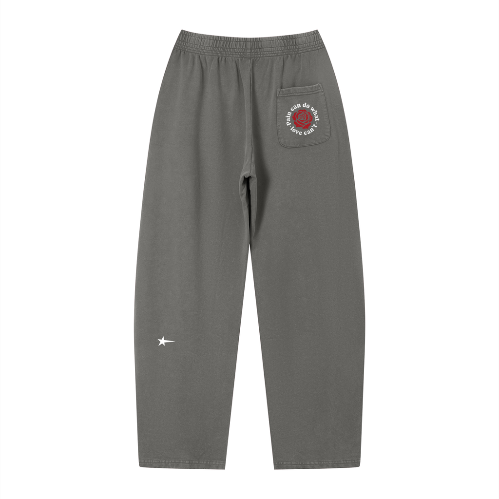 Unisex Vintage Wash Loose Sweatpants