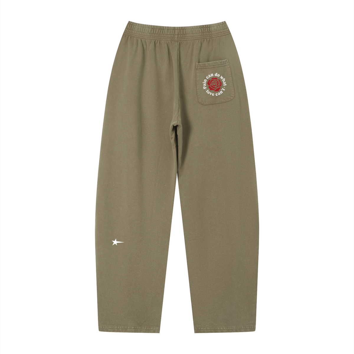 Unisex Vintage Wash Loose Sweatpants