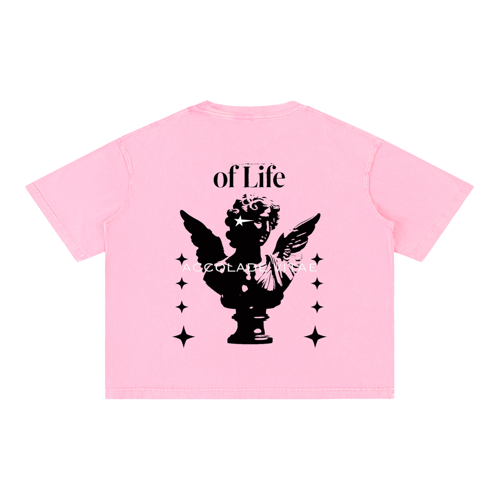 Mineral Wash Boxy Cotton T-Shirt
