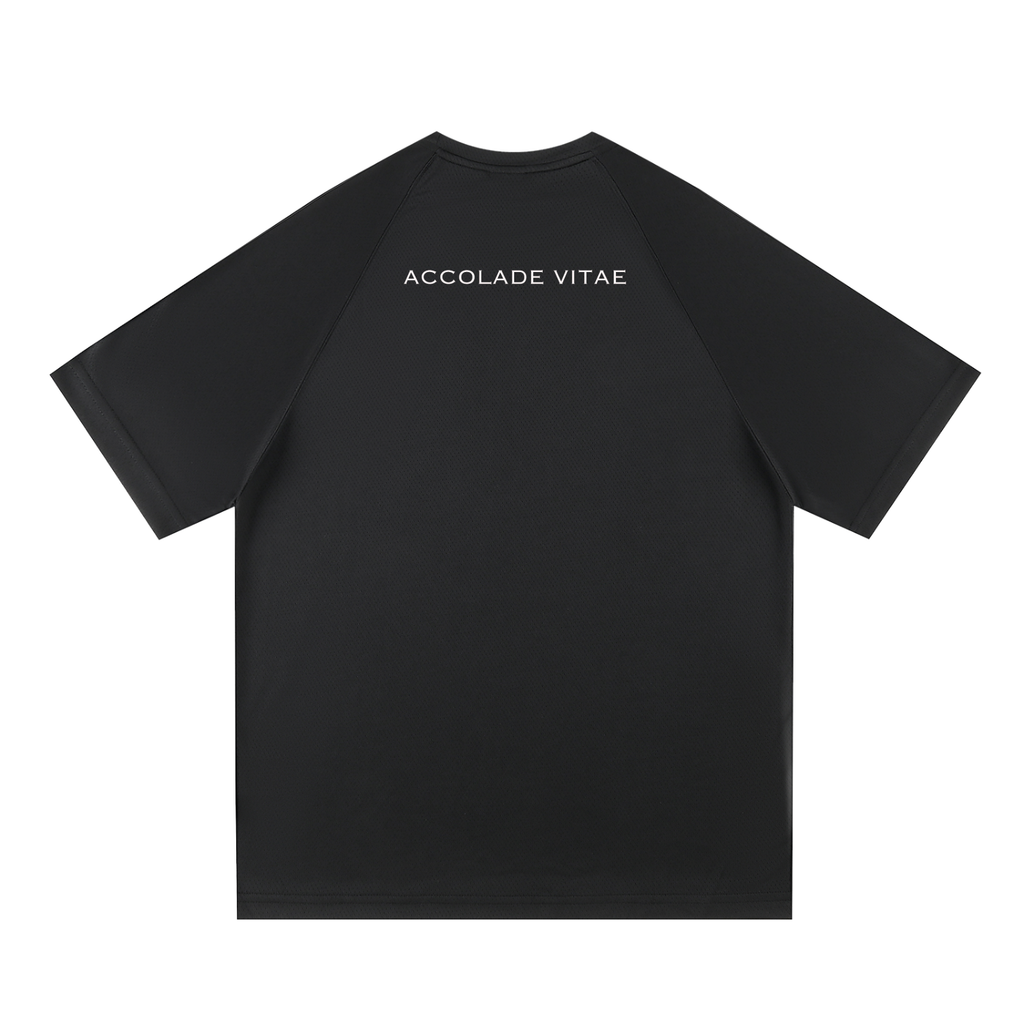 Raglan Sleeve Mesh T-Shirt