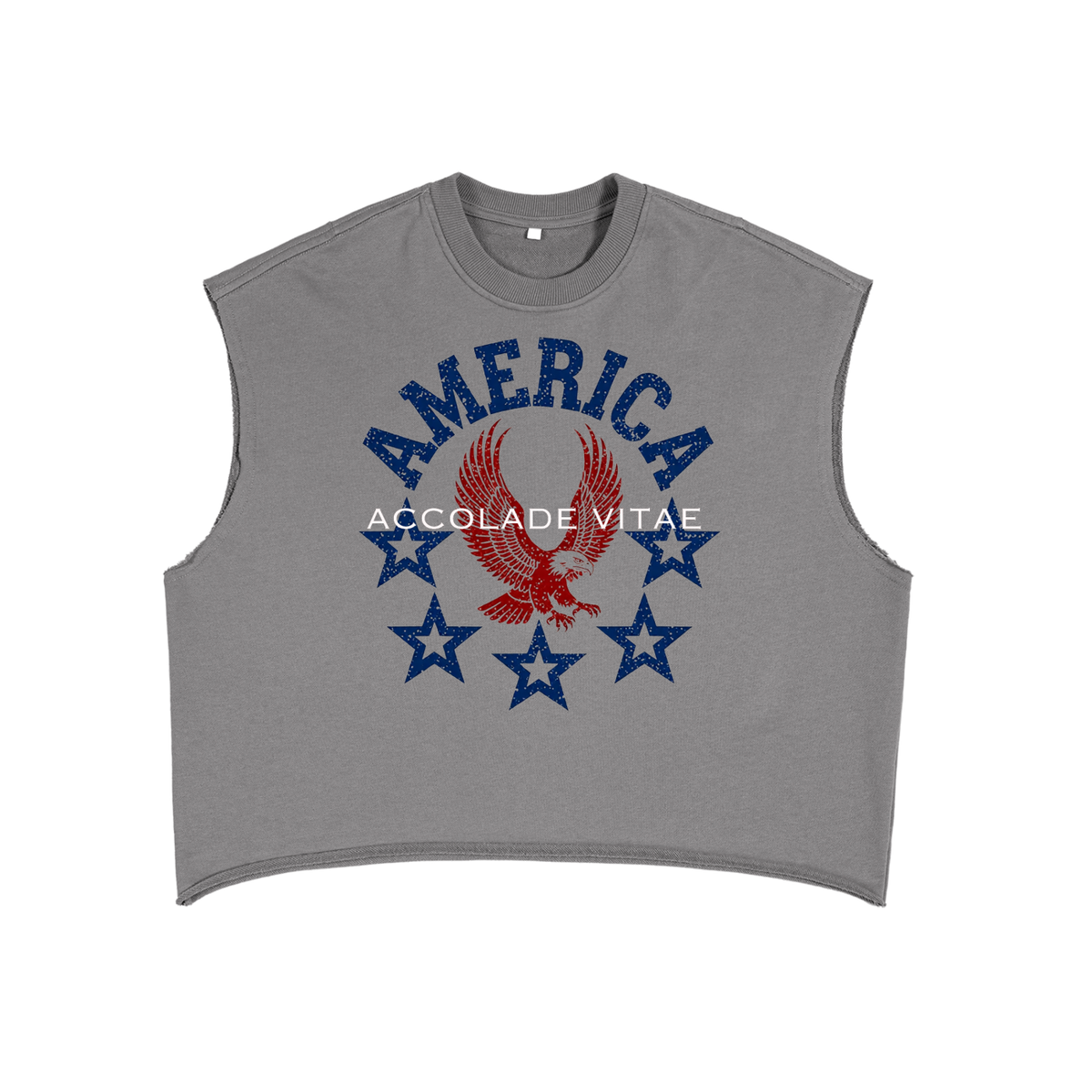 French Terry Boxy Tank Top