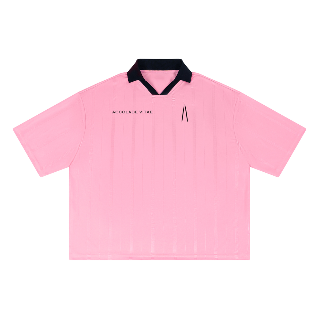 Unisex Striped Boxy Soccer Jersey