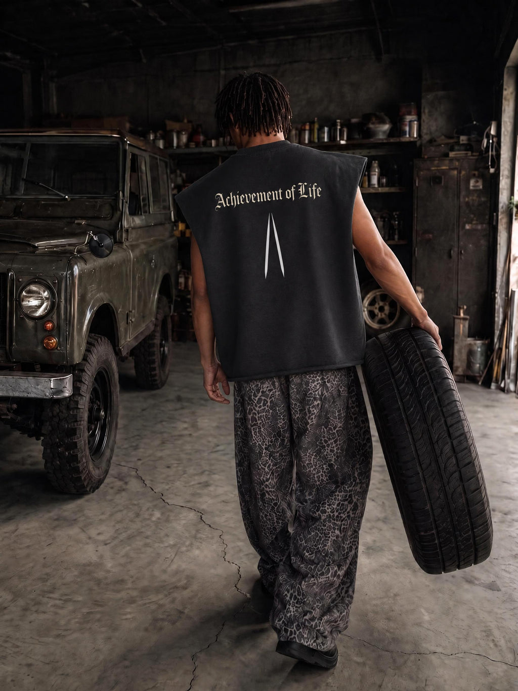 French Terry Boxy Tank Top