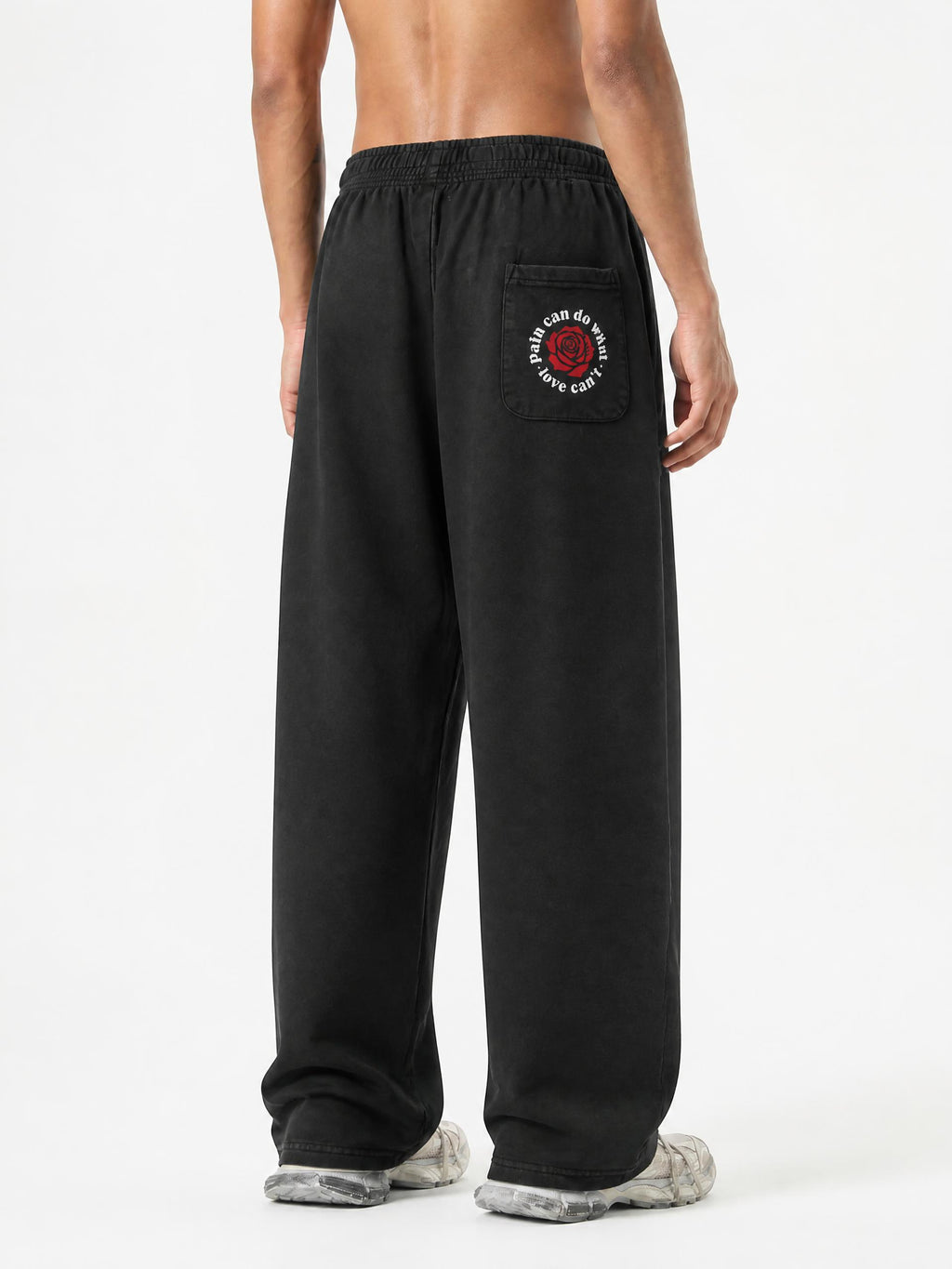 Unisex Vintage Wash Loose Sweatpants