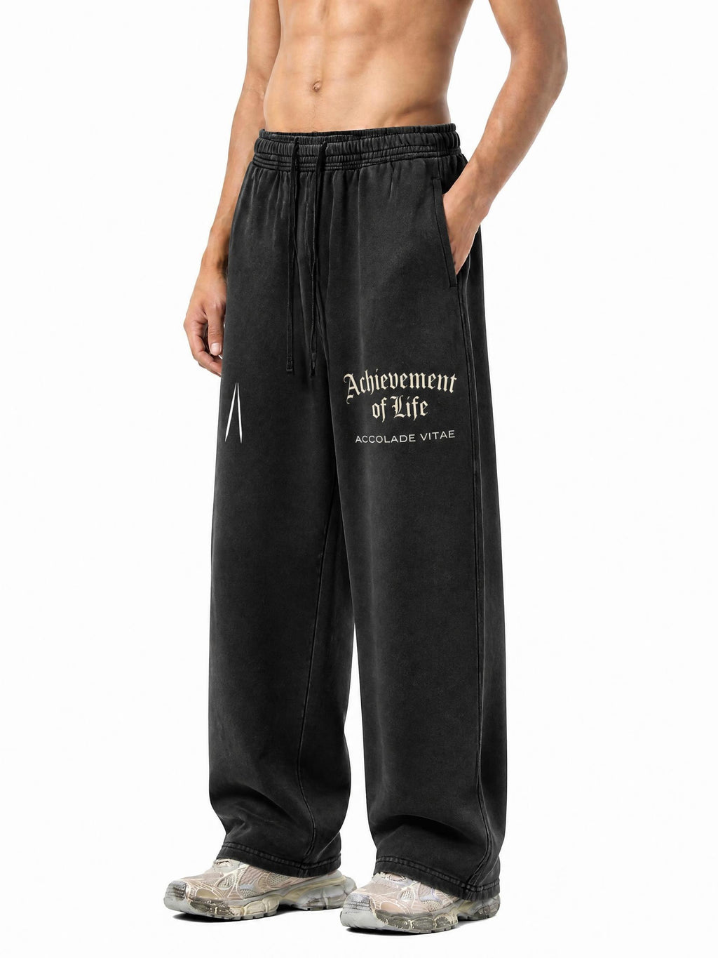 Unisex Vintage Wash Loose Sweatpants