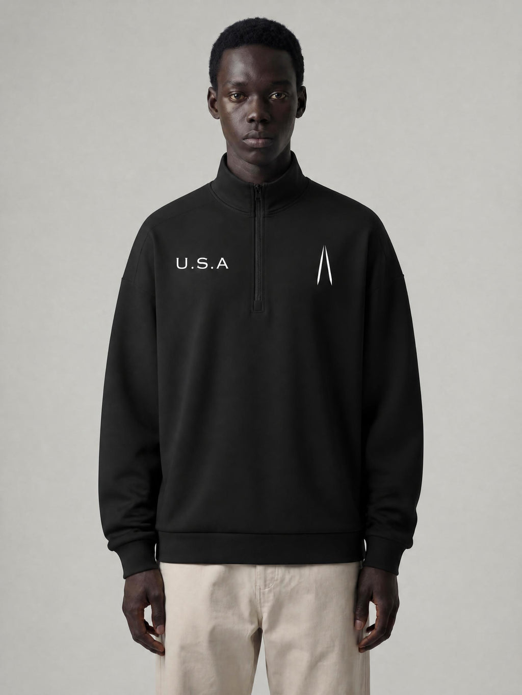 Men's Quarter Zip Sweatshirt