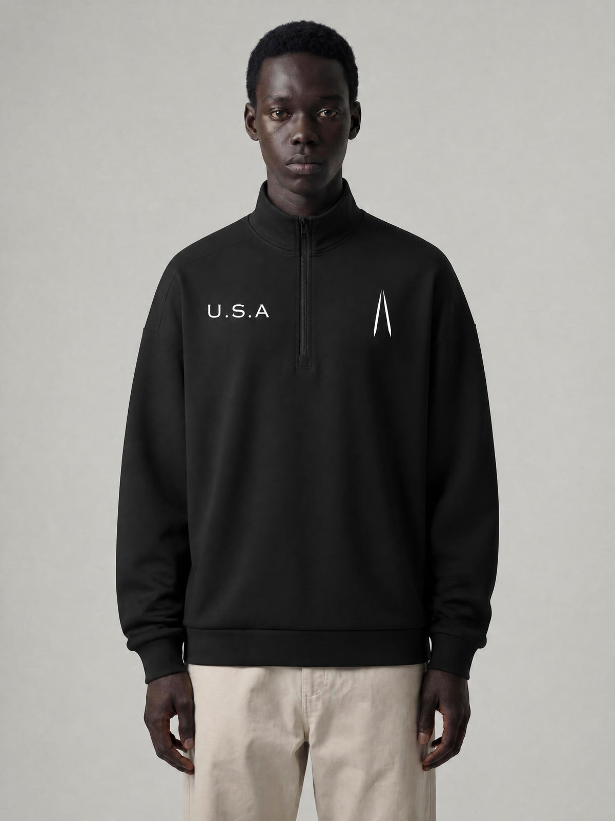 Men's Quarter Zip Sweatshirt